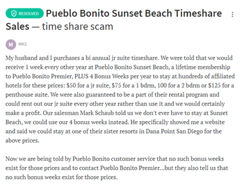 Pueblo Bonito reviews