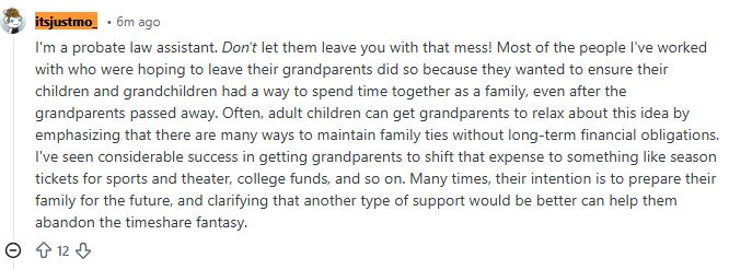 no conviene tiempo compartido